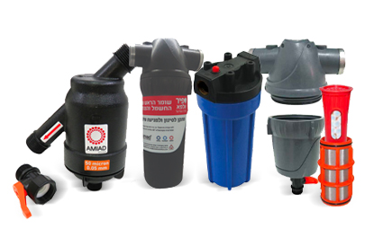 ברי מים  מטהרי מים  אביזרים - בתי סנן דירתיים - בתי סנן