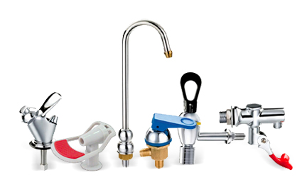 ברי מים  מטהרי מים  אביזרים - חלקי חילוף למתקני שתיה - ברזים