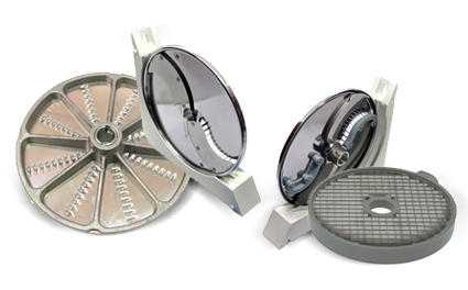 מטבח מוסדי - חלקי חילוף לקוצצי ירקות -   צלחות חיתוך