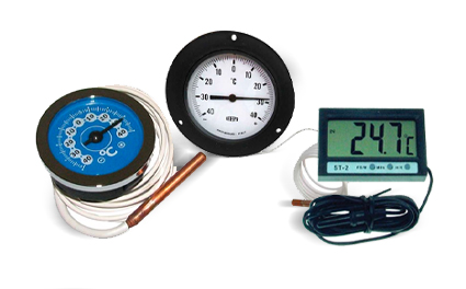 מטבח מוסדי - קירור מסחרי -  מדי טמפרטורה