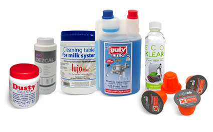 עולם של קפה -חומרי ניקוי