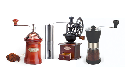 עולם של קפה -מטחנות קפה - מטחנות קפה ידניות