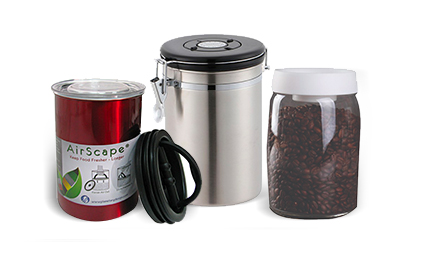 עולם של קפה -קופסאות וואקום