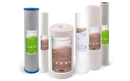 ברי מים, מטהרי מים, אביזרים - סננים לתעשיה  - מסננים להחלפה