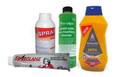 חלפים למוצרי חשמל ביתיים - אביזרים נלווים - חומרי ניקוי