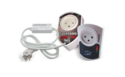 חלפים למוצרי חשמל ביתיים - אביזרים נלווים - שקעי הגנה