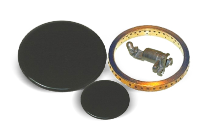 חלקי חילוף לכיריים - מבערים תושבות