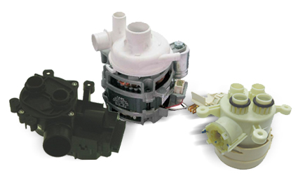 חלקי חילוף למדיחי כלים  - מנועים