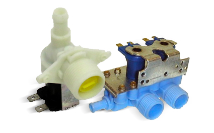 חלפים למוצרי חשמל ביתיים - חלקי חילוף למכונות כביסה - ברזים חשמליים