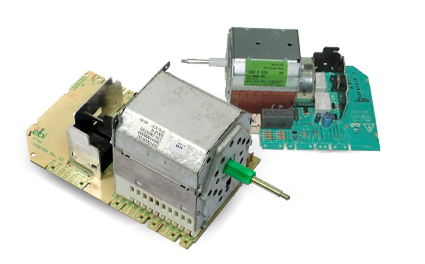 חלפים למוצרי חשמל ביתיים - חלקי חילוף למכונות כביסה - טיימרים וכרטיסי פיקוד