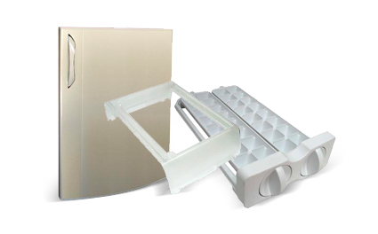 חלפים למוצרי חשמל ביתיים - חלקי חילוף למקררים - חלקי פלסטיק