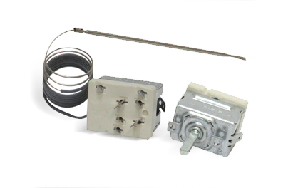 חלפים למוצרי חשמל ביתיים - חלקי חילוף לתנורים - טרמוסטטים