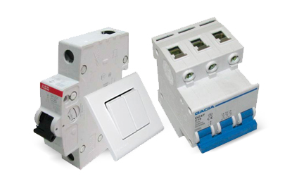 אביזרי חשמל חומרים כלי עבודה - אביזרי חשמל - מפסק זרם אוטומטי