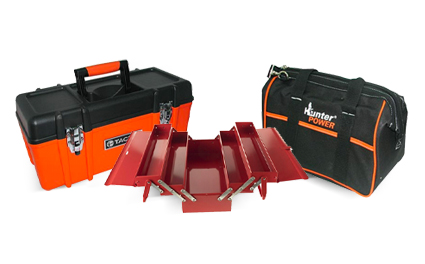 אביזרי חשמל חומרים כלי עבודה - ארגזי כלים